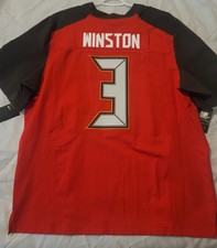 Vintage Tampa Bay Buccaneers Jameis Winston Jersey Mens 56 NIKE NFL Authentic