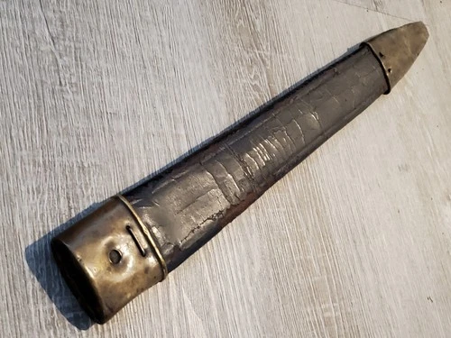 M1832 SHORT ARTILLERY SWORD LEATHER SCABBARD