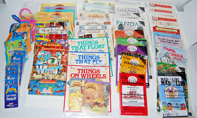 Huge Vintage Lot of 44+ Chick-fil-a Kids Meal Toys Golden DK Children's Books