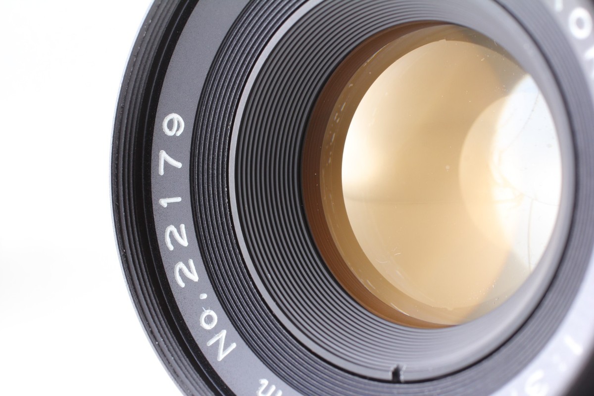 Black Late [N MINT] Mamiya Sekor 100mm F3.5 Lens Universal Press