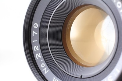 Black Late [N MINT] Mamiya Sekor 100mm F3.5 Lens Universal Press