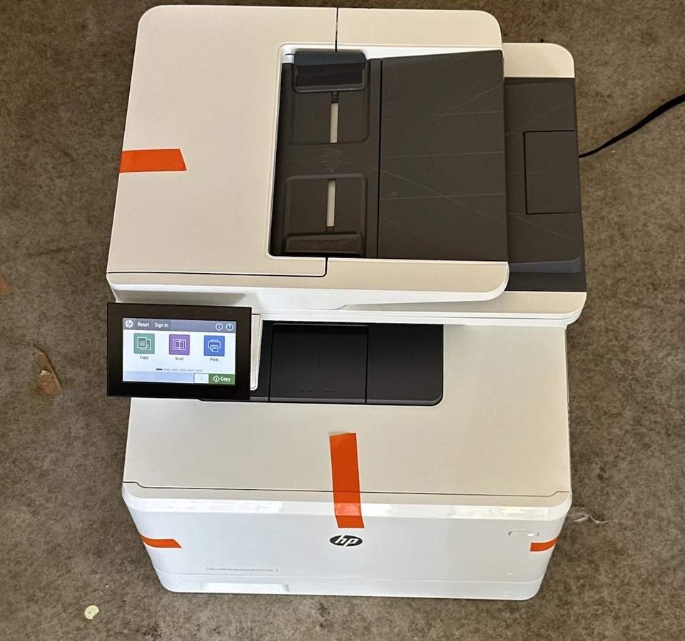 ✅TESTED✅900 Page Count✅HP LaserJet Managed E47528f Laser Printer✅100% HP Toner✅ - Image 2 of 4