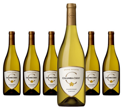 6 x Columbia Crest Grand Estates Chardonnay   2021