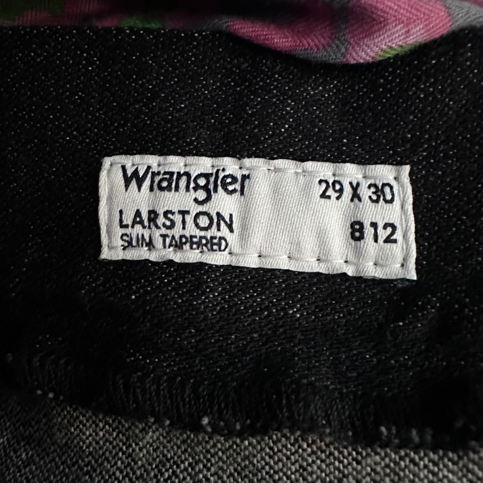 Wrangler x Fender Larston Slim Tapered Jeans Mens 29x30 Gray Black Denim NWT image 7
