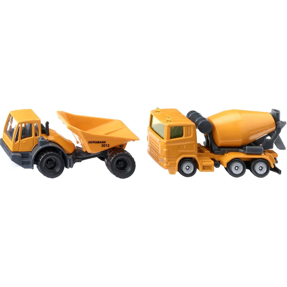 Siku Gelb 1692 Dumper Und Betonmischer Baustellen Set - 1692 - Image 3