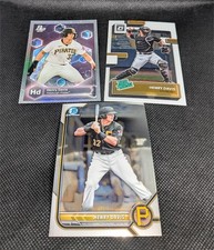 2022 - Henry Davis (3) Card Lot - Bowman Chrome, Platinum & Optic Rated Prospect