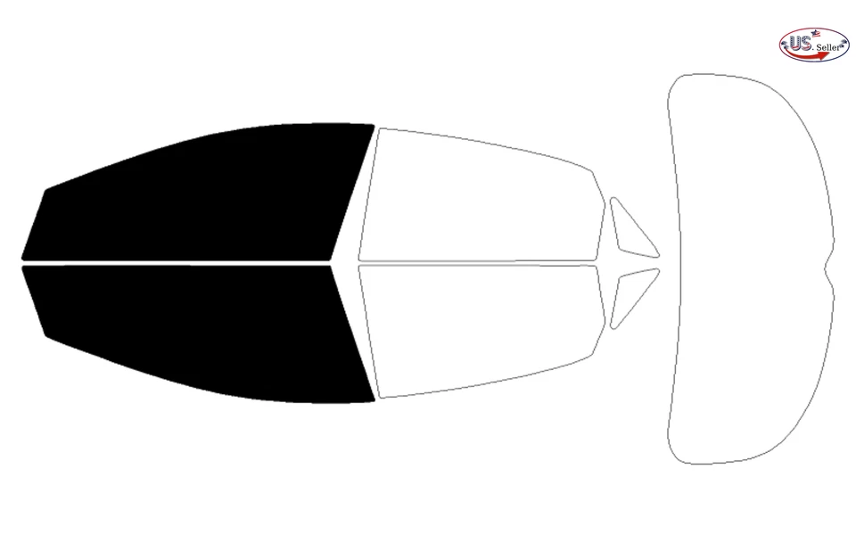 PreCut 2Ply Window Tint Film Kit For 2013-2017 Hyundai Elantra GT Hatchback - Image 2 of 4