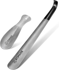 ZOMAKE Shoe Horn Long Handle for Seniors Men Women,Metal Shoehorn Boot...