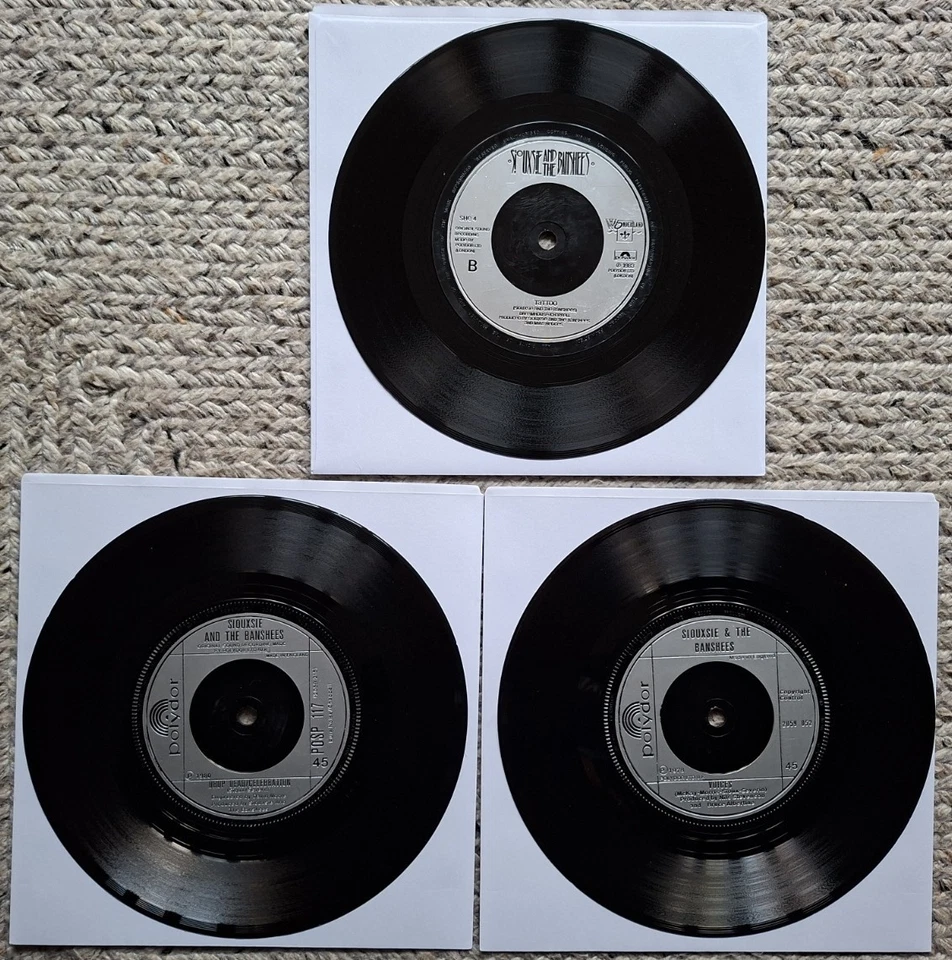 Siouxsie & The Banshees “Hong Kong Garden, Happy House, Dear Prudence 7" x 3 and - Image 4 of 4