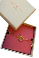 Ted Baker Florina Bracelet Gold Toned Rose Slider Bracelet NEW Valentines Gift