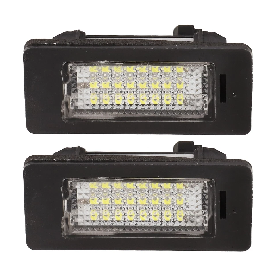 2pcs License Plate Number Lights 24LED No Errors E70 E39 F30 E60 E61 E93 - Image 2 of 4