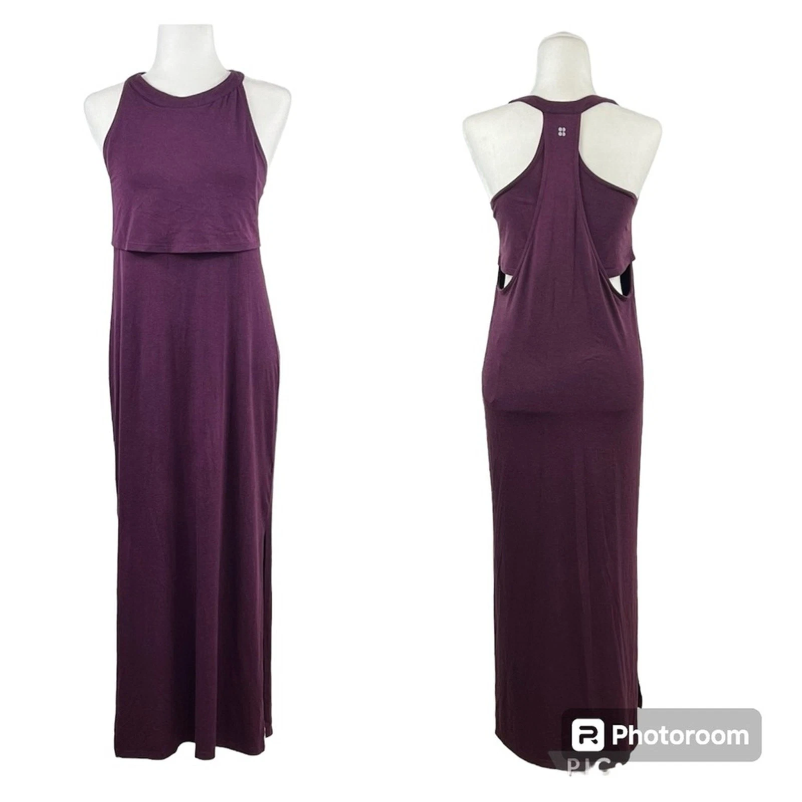 sweaty-betty holistic racer back cutouts midi athletic sporty 