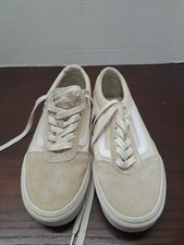 Vans Womens Ward Taupe Lace Up Canvas Sneaker 500714 Size 7