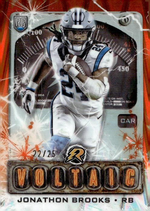 Jonathon Brooks Topps Resurgence Voltaic #V14 Orange Power Surge