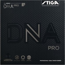 Stiga 1712010521 Table Tennis Rubber Tension Type Soft Backing DNA Pro S Red