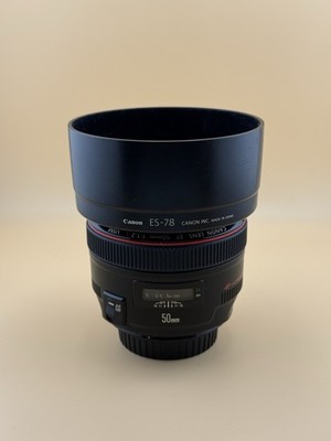 Canon EF 50mm F/1.2 L USM Prime Lens for EF Mount Mint Condition