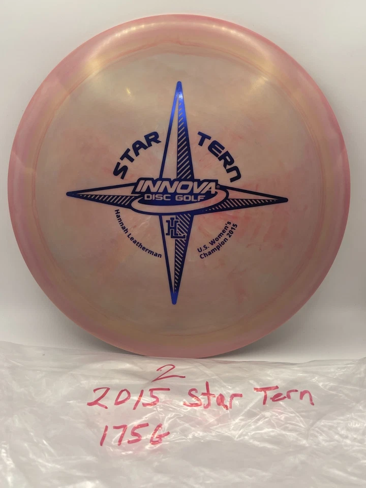 INNOVA DISC GOLF 2015 STAR TERN HANNAH LEATHERMAN USDGC 2015 CHAMPION STAR STAMP - Image 2 of 4