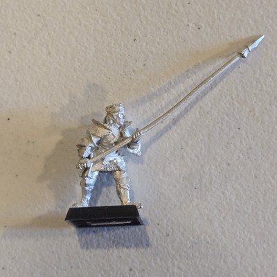Ricco's Republican Guard - Pikeman UNPAINTED METAL WARHAMMER MINIATURE 1995 RARE