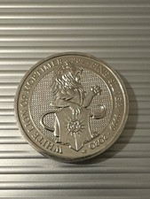 2020 White Lion of Mortimer 2oz Silver 999.9 – Queen’s Beasts – Royal Mint