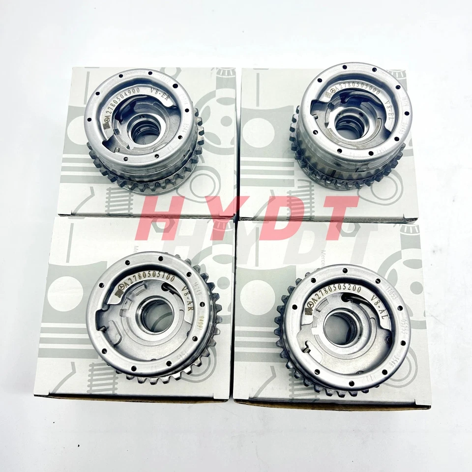 Ajustador de árbol de levas 4 piezas para motor Mercedes Benz E550 E63 ML550 S550 M278 EE. UU. Foto 3 de 4