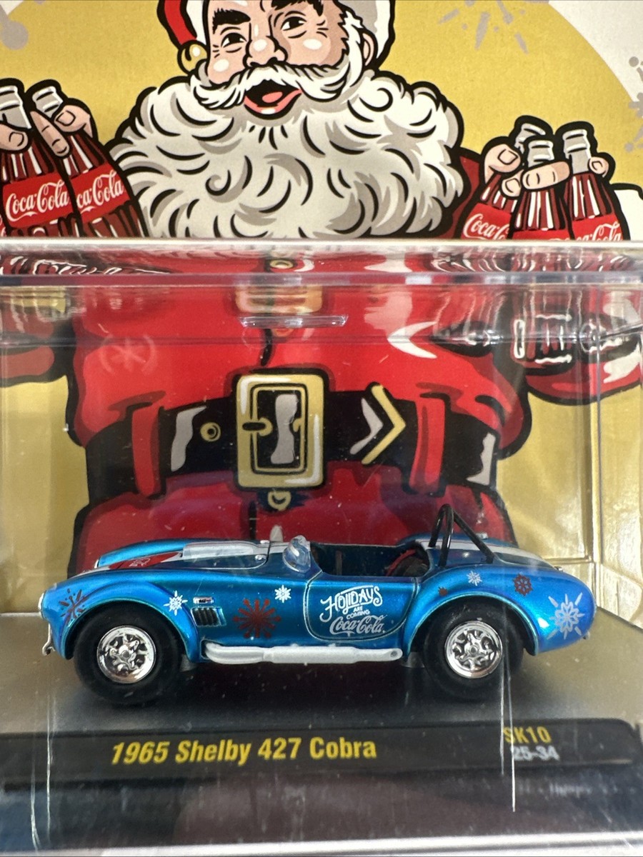 M2 Machines 1965 Shelby 427 Cobra Holiday Special CocaCola SK10 25