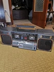 Vintage SHARP GF-800H Boombox Boombox Equalizer Cassettes Retro 80s