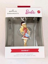 Hallmark Barbie Santa Holiday Barbie Christmas Tree Ornaments Decorations