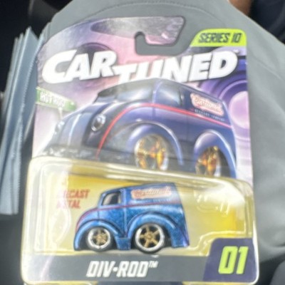 MGA Entertainment Cartuned Series 10 DIV-ROD 01 Diecast Blue Car Unopened