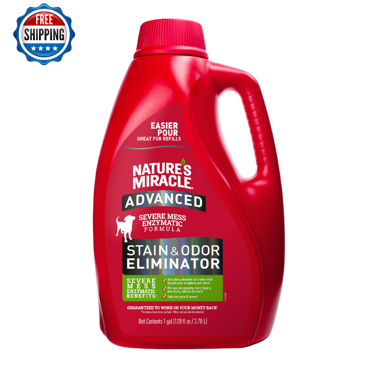 Nature's Miracle 1Gal Advanced Enzymatic Stain & Odor Elimin