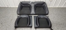 2015-2017 Ford Mustang Gt Coupe Black Leathersuade Rear Seat-oem