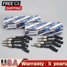 8x Fuel Injectors LR079542 Fits For Jaguar XF Land Rover LR4 Range Rover 5.0L V8