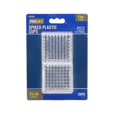 CSTR CUP SQ 1-7/8 CLR4PK
