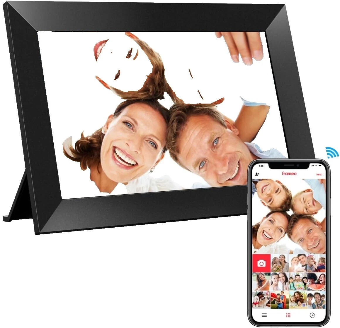 Wi-Fi LCD Digital Photo Frames with Calendar