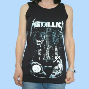 camisetas de rock para mujer