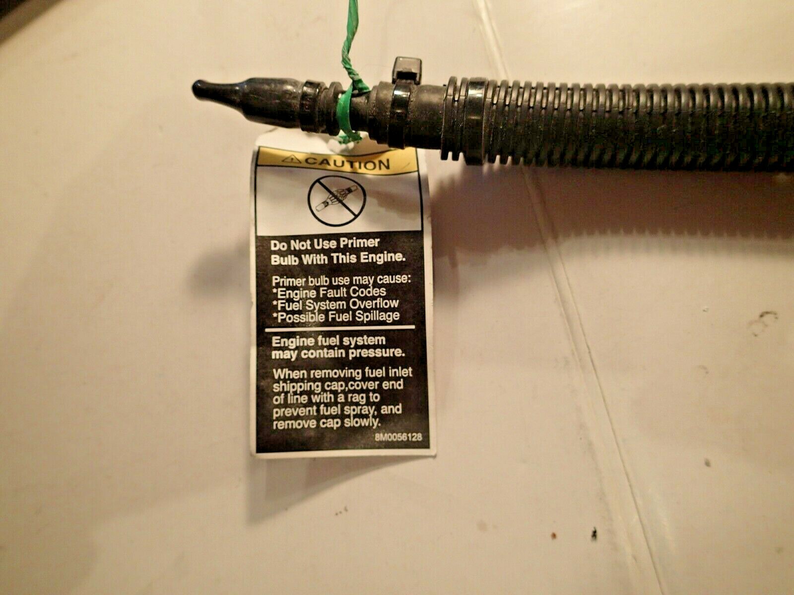 Mercury Marine New Fuel Demand Valve Gas Line 8M0056128 eBay