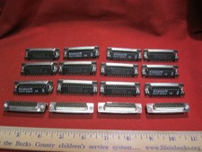 FCC17-B25SA-440 Amphenol D-Sub Connectors 25 Pin DB25 Right Angle Lot of 16