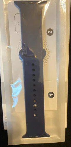 NEXT - Sport Band Watch Strap for Apple Watch® 42mm and 44mm - Midnight Blue - Picture 5 of 5