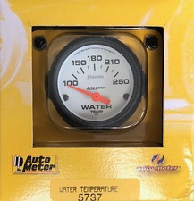 Auto Meter 5737 Phantom Electric Water Temperature Temp Gauge 100-250 2 116