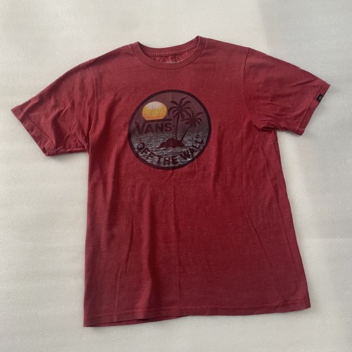 T-Shirt Sunset Ocean Red Pre-Owned 