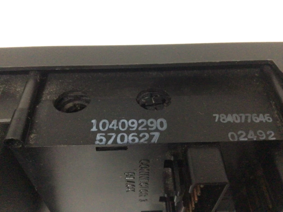 Interruptor antiniebla limpiaparabrisas trasero Pontiac Montana Chevy Venture 2001-2004 TCS 10409290 FABRICANTE DE EQUIPOS ORIGINALES Foto 4 de 4