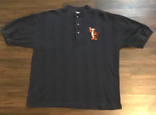 1990s vintage Winnie the Pooh Tigger Disney Store knit henley shirt Adult L
