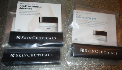 2x SKINCEUTICALS A.G.E. Interrupter Advanced Anti-Wrinkle Cream & 1x Eye Cream
