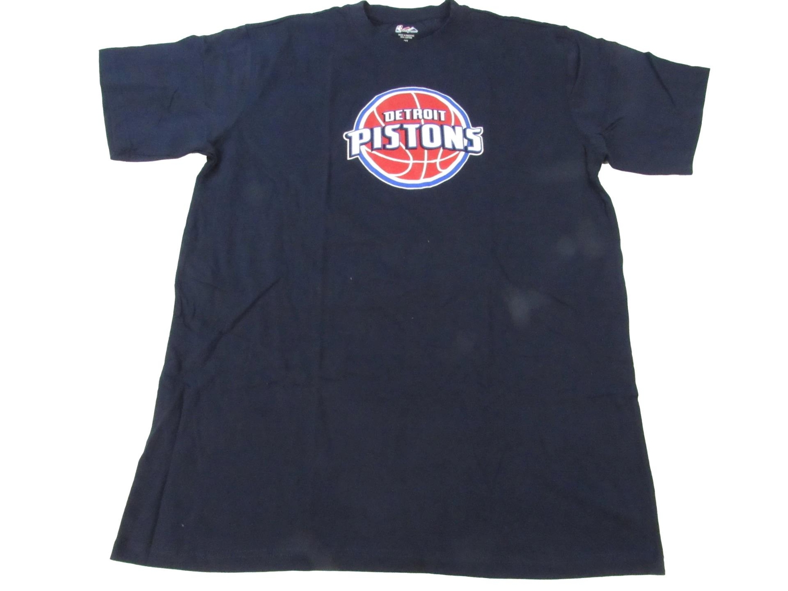 New Detroit Pistons Mens Sizes 2XL-3XL-4XL-6XL-Tall Blue Majestic Shirt