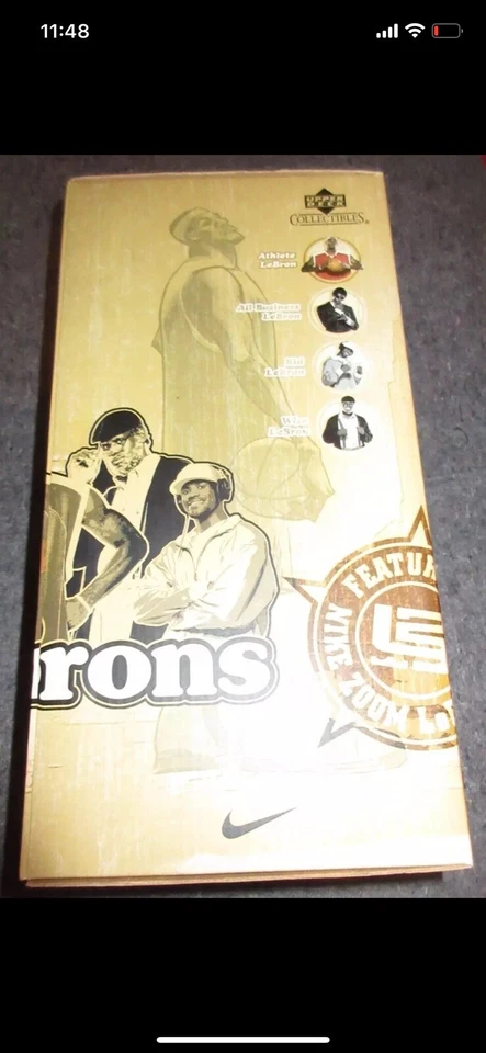 Upper Deck Nike All Star Edition 乙烯基 The LeBrons James 12' 公仔 1/750 — 第 3/4 张图片