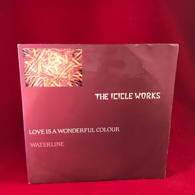 THE ICICLE WORKS Love Is A Wonderful Colour 1983 UK 7'' Vinyl Single Original 45