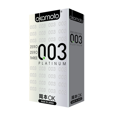 OKAMOTO 003 PLATINUM condoms 10pcs | eBay