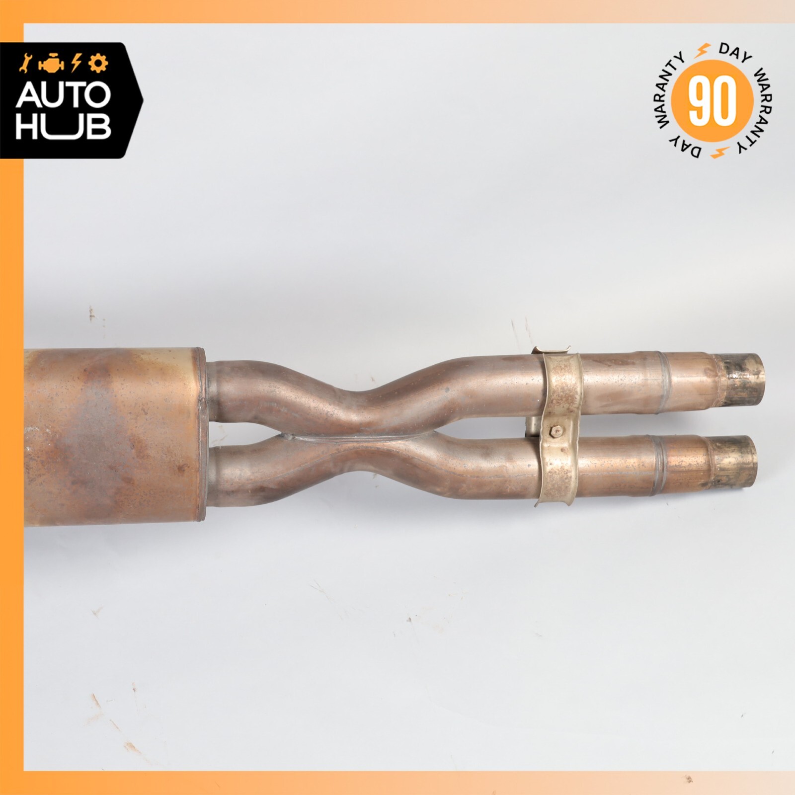 14-20 Maserati Ghibli SQ4 M157 X-pipe Exhaust Pipe Left & Right Side Set OEM 41k