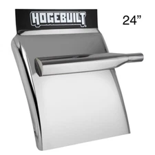 hogebuilt 24" 430 stainless steel quarter fender kit pair universal truck new
