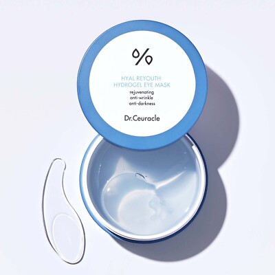 100% DR.Ceuracle Hyal Reyouth Hydrogel Eye Mask 90g (60 ea)