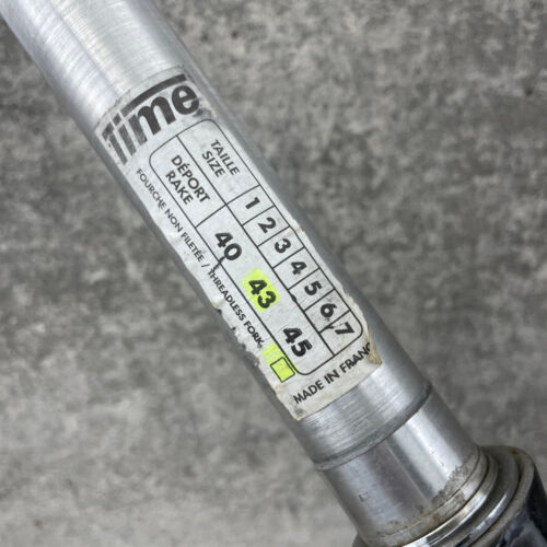 Vintage Time Alium Carbon Fork 700c 1 1/8 Threadless Vectran Aluminum Steerer 9" - Picture 10 of 18